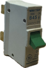 GE Plug In 45a  45 Amp MCB