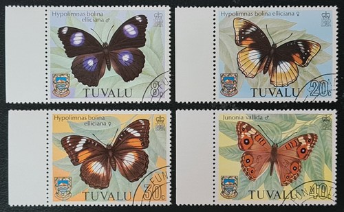 Tuvalu 1981 butterflies - tuvalu,