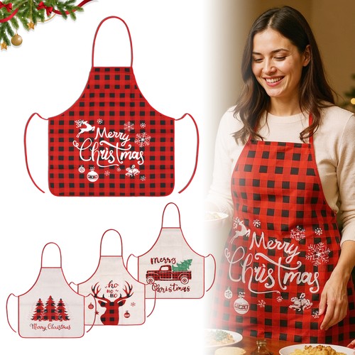 Christmas apron dinner - 4x,