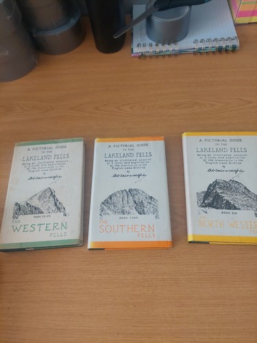 Wainwright pictorial guides - 'pictorial,