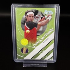 2006 Ace Authentic Center Court Ball Towel Patch /250 Relic Roger Federer