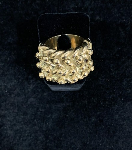 Row 9ct yellow gold - 9ct, heavy