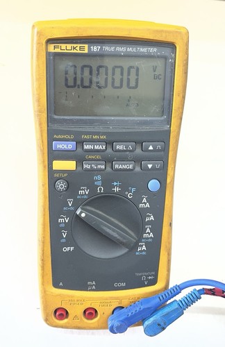Fluke 187 true rms - fluke, multimeter