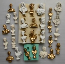 Dolls House Statues Figures Busts Silicone Rubber Moulds  1 / 12th  Scale