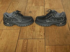 DUBARRY FREEDOM MENS BLACK LEATHER DECK BOAT MOCCASIN SHOES ,UK 6.5 ,EU 40