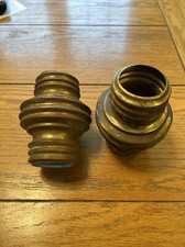 Antique brass bed fittings for