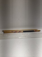 Vintage Budweiser  Beer Pool Cue Stick 2-Piece 56.5 “ Gray With Red  14 Oz