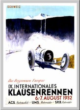 Bugatti 1932 Motor Car Racing
