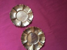 SET OF 2 VINTAGE BRASS DEVON