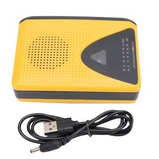 Portable Retro Cassette Tape Player Recorder With Speaker For Home Garden