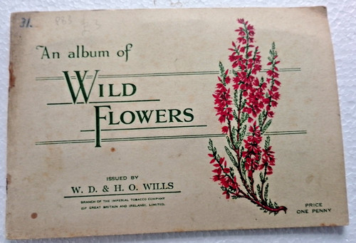 Album wild flowers issued - album,