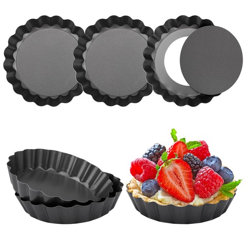 Pcs mini tart tins - 6,