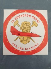 Royal New Zealand Air Force 75 Squadron Sticker RNZAF A-4K Skyhawk