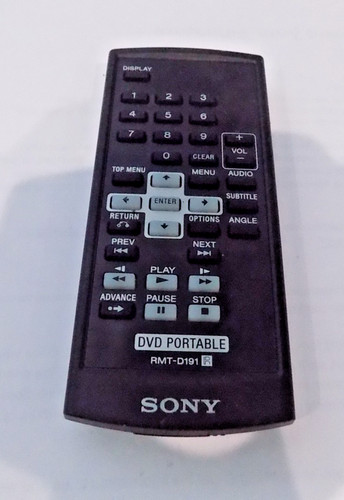 Sony rmt d191 dvd portable - rmt-d191,