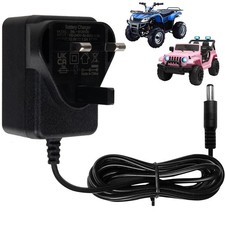 12V Charger for Kids Ride-On Cars, 12 Volt Jeeps Quad Bikes Motorcycle Charger