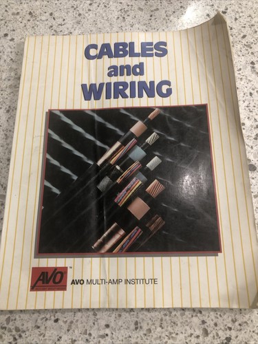Cables and wiring avo - cables, wiring,