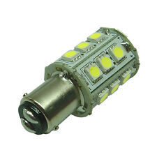 BA15D 24SMD 12v 24v (10-30v) DC 4.8W Cool White LED Bulb Caravan Boat 2004