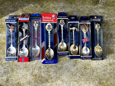 Job lot of 8 Souvenir Spoons, in original boxes.