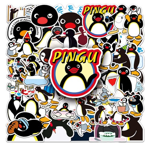 50pcs pingu the penguin - the,