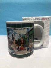 I Want To Be An Engine Driver - Tea/Coffee Mug - New in Box - Made In The U.K.