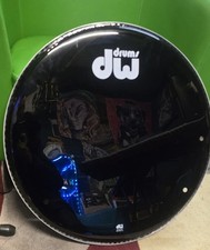 DW Workshop 22" Reso Black Drum Front Head