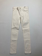 ALLSAINTS MAST SLASH Jeans - W28 L30 - White - Great Condition - Women’s