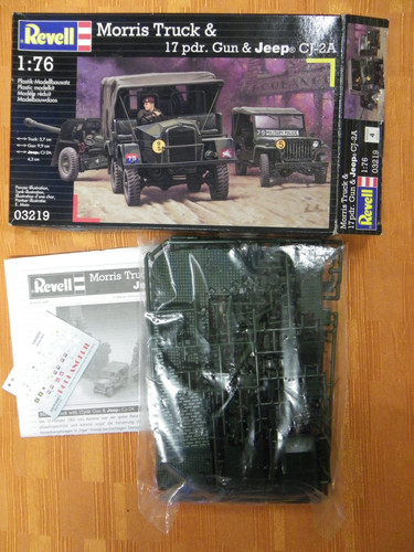 Revell morris truck 17pdr gun - revell,