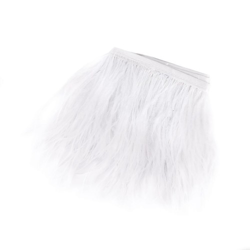 Ostrich feather trim for
