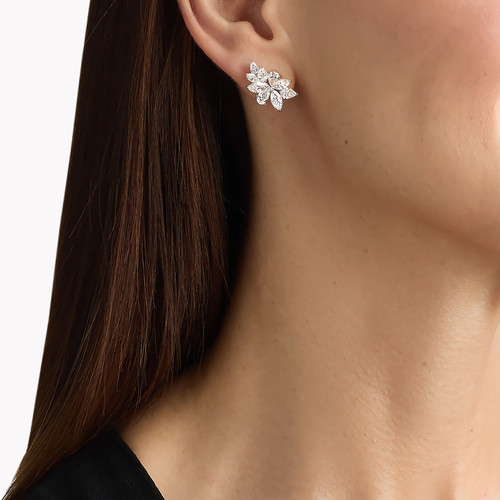 14k white gold diamond - gold,
