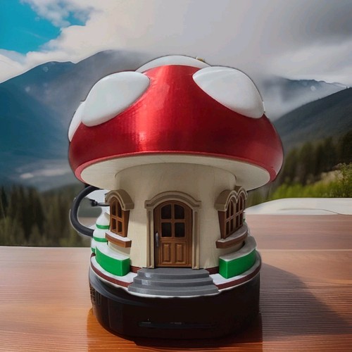 Toad mario mushroom winter - toad,,
