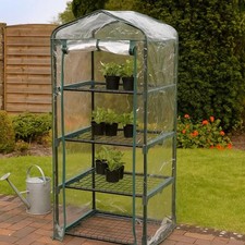 Small Garden Greenhouse 4 Tier