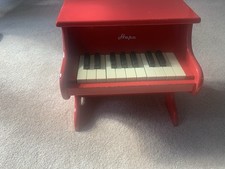 Hape mini red piano - red,