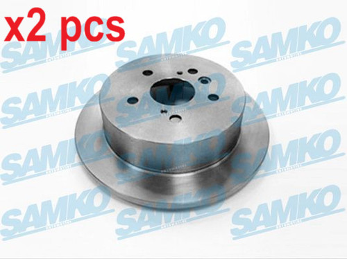 Pcs sides rear fits - l&r,