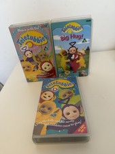 Teletubbies VHS Bundle Vintage Children’s Kids Video Tapes x3