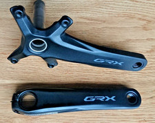 Shimano GRX RX600 Crank Arms 165mm long Left & right 10, 11, 12 speed black -New
