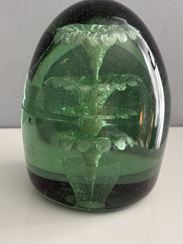 Large antique victorian green - victorian,