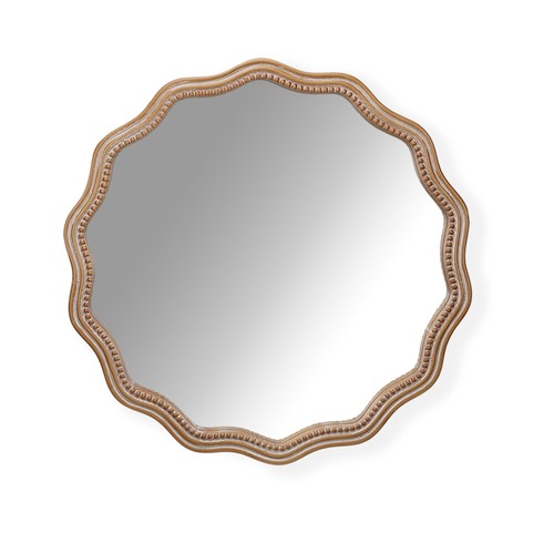 Large wood round - large, wall