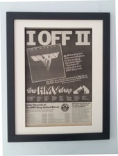 VAN HALEN*II*HMV*1979*RARE*ORIGINAL*POSTER*AD*QUALITY FRAMED*FAST WORLD SHIP