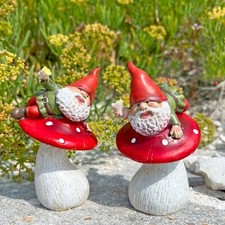 Mushroom Gnome Garden