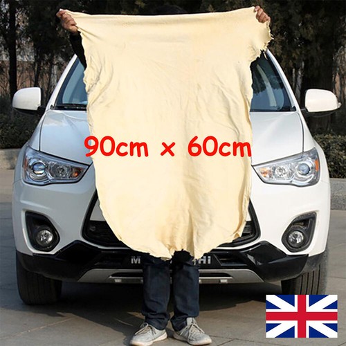 Chamois natural leather real - natural,