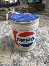 Vintage 70s Pepsi Cooler Round