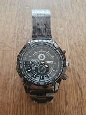 Geneva Chunky Mens Watch Black