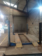 vehicle lift 4 post,spacemaster mk3,3 tonne,good working order