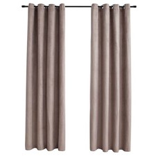 2x Blackout Curtains with