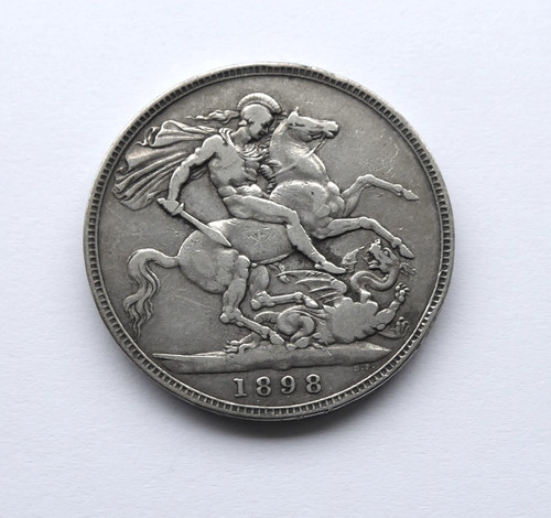 1898 queen victoria silver - 1898,