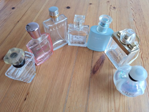 Original empty glass - original, perfume