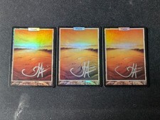 3x Plains Foil Unhinged John