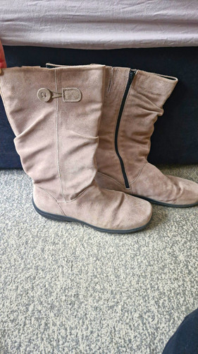 Hotter women grey suede - ,