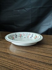 Wedgwood Roseberry Oval Serving Dish 24.5cm Vgc
