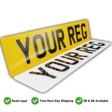 Number Plates - 2D/3D/4D -